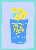 Pals Lounge Geaux Cup illustration by Cora Rose Nimtz